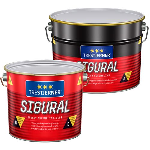 TreStjerner Sigural Epoxy Gulvmaling